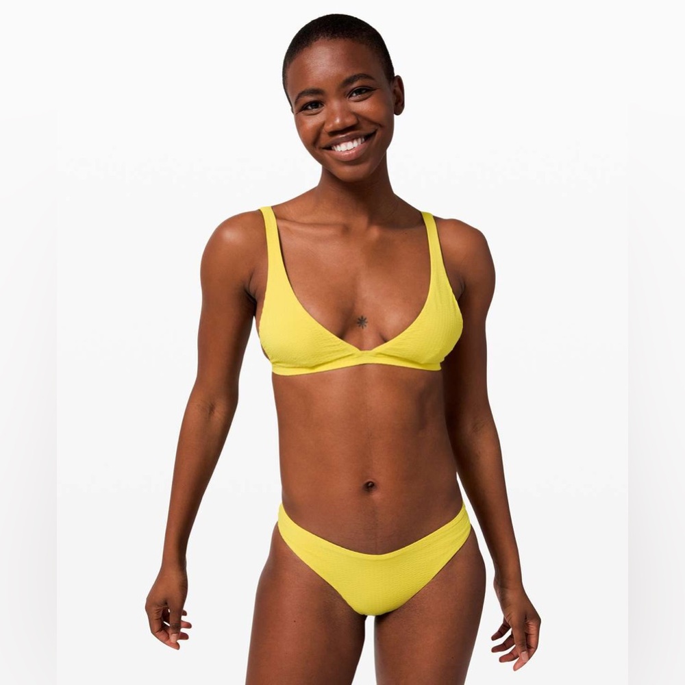 Lululemon Yellow Bikini Set